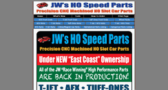 Desktop Screenshot of jwhospeedparts.com