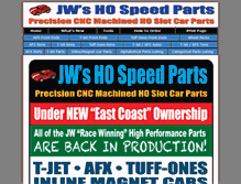 Tablet Screenshot of jwhospeedparts.com